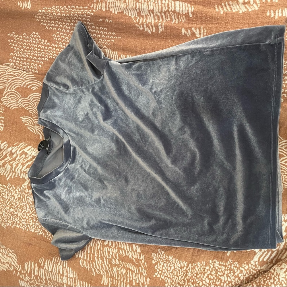 Two velvet shirts $20 for both